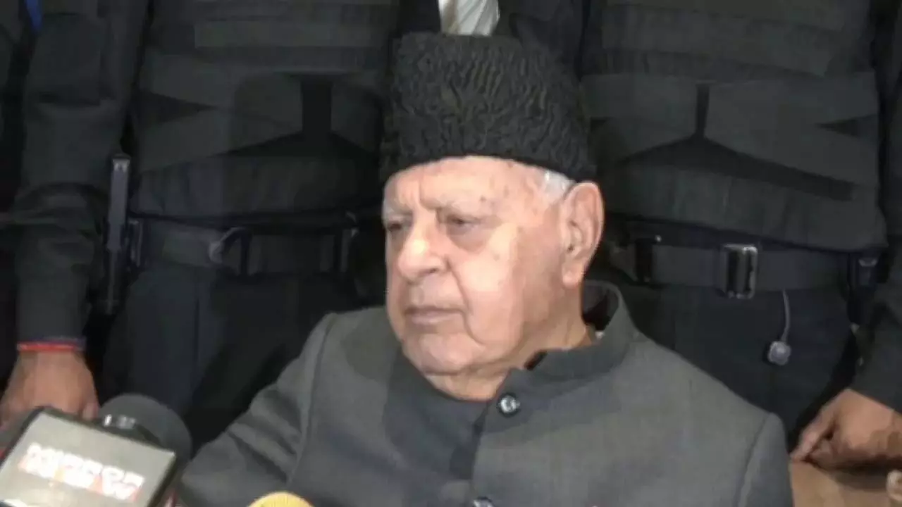 शेख अब्दुल्ला ने 1947 में भारत के साथ रहने का फैसला किया था: Farooq Abdullah