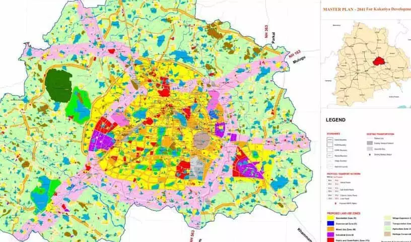 राज्य सरकार ने Warangal मास्टर प्लान-2041 को मंजूरी दी