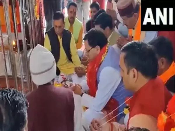 मुख्यमंत्री Dhami ने रुद्रप्रयाग के कालीमठ मंदिर में पूजा-अर्चना की