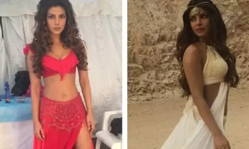 Priyanka Chopra ने 2013 में गुंडे की शूटिंग से फोटो डंप साझा किया