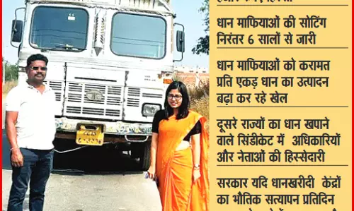 छुटभैये कांग्रेसी नेता और पुराने अधिकारी मिलकर कर रहे हैं धान घोटाला छुटभैये कांग्रेसी नेता और पुराने अधिकारी मिलकर कर रहे हैं धान घोटाला
