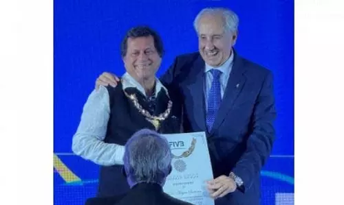अच्युत सामंत को FIVB ग्रैंड क्रॉस पुरस्कार मिला