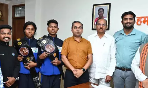 CM विष्णुदेव साय ने किक बॉक्सिंग खिलाड़ियों की हौसला अफजाई की