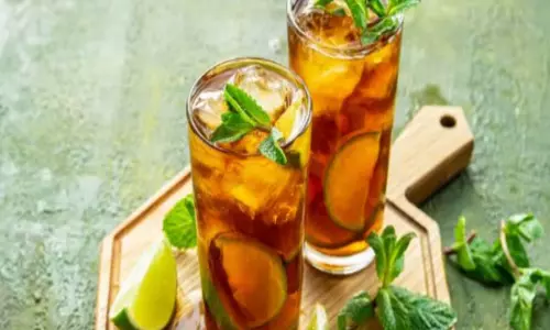 आइस टी ठंडाई रेसिपी