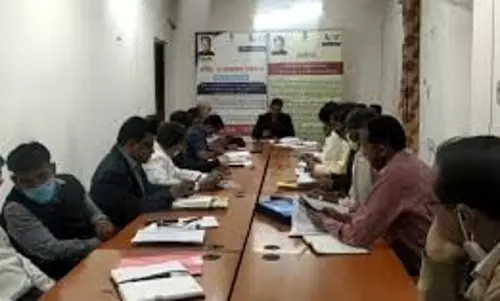 Dungarpur: संपर्क पोर्टल पर दर्ज प्रकरणों का शीघ्र निस्तारण करने के निर्देश साप्ताहिक बैठक Dungarpur: संपर्क पोर्टल पर दर्ज प्रकरणों का शीघ्र निस्तारण करने के निर्देश साप्ताहिक बैठक