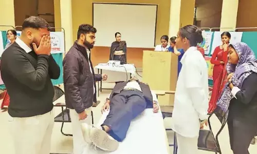 Jammu: आर्यन्स में विश्व मधुमेह दिवस मनाया गया