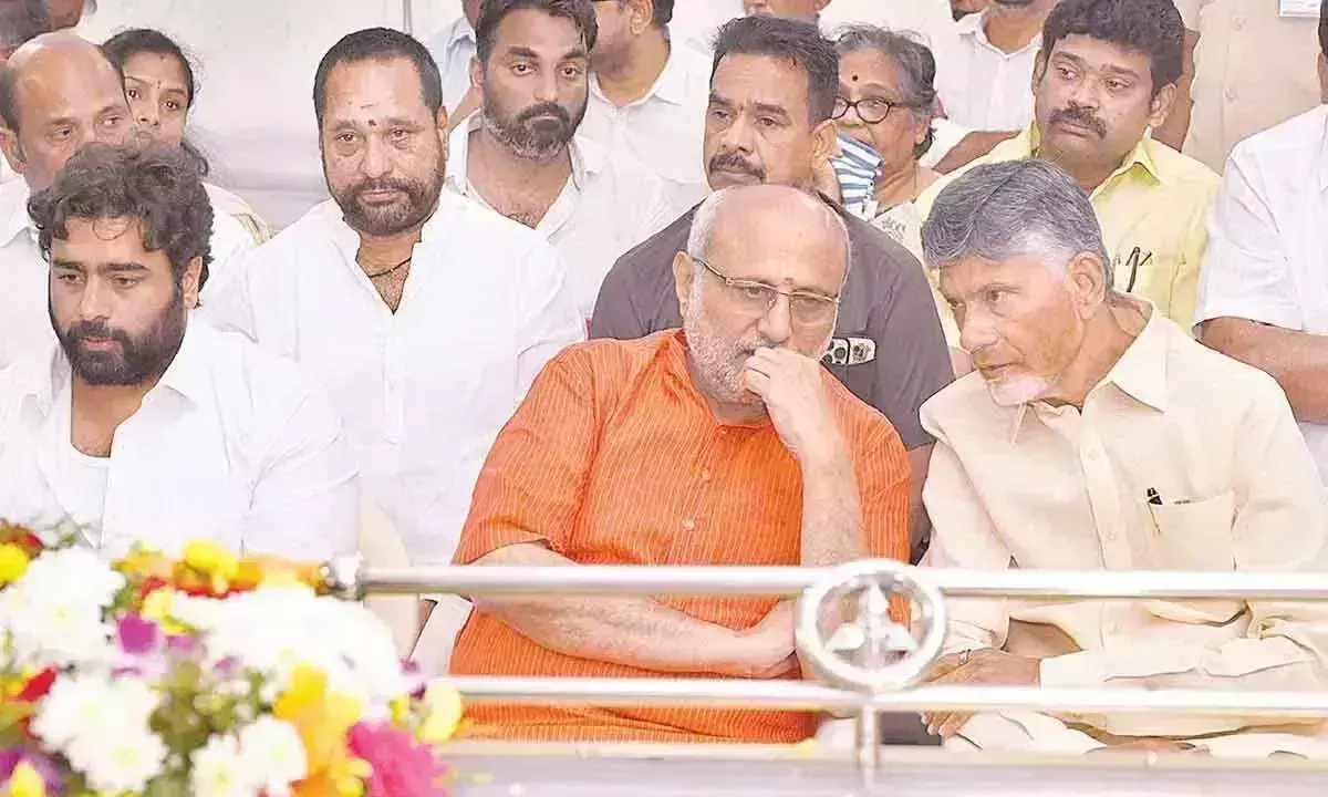 Ramamurthy नायडू का राजकीय सम्मान के साथ अंतिम संस्कार किया गया