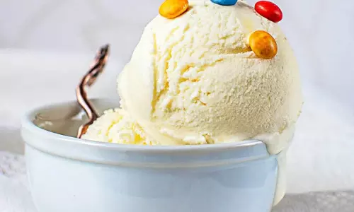 अंडे रहित वेनिला आइसक्रीम रेसिपी