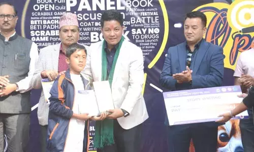 Sikkim : पाकयोंग साहित्य महोत्सव 2024 का समापन Sikkim : पाकयोंग साहित्य महोत्सव 2024 का समापन