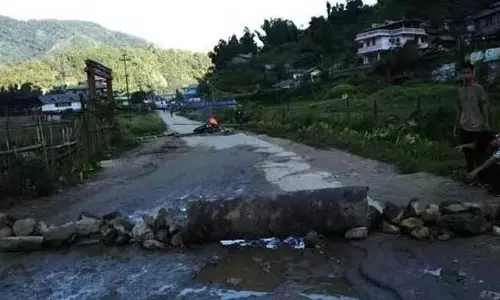 Arunachal का पहला राज्य राजमार्ग टूटा भूस्खलन और उपेक्षा