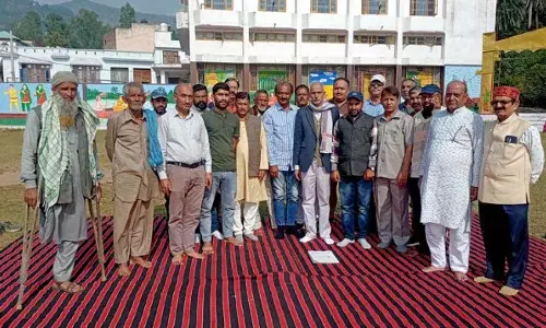 Jammu: बिलावर जिले के गठन की मांग को लेकर धरना प्रदर्शन