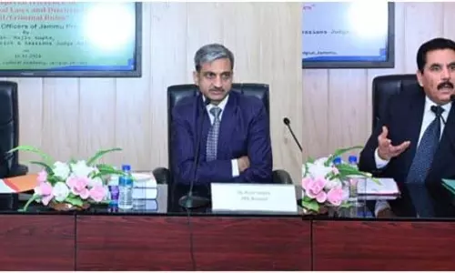 J&K न्यायिक अकादमी का आपराधिक न्याय पर दो दिवसीय सम्मेलन संपन्न J&K न्यायिक अकादमी का आपराधिक न्याय पर दो दिवसीय सम्मेलन संपन्न