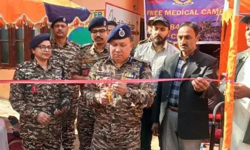 CRPF ने चिकित्सा शिविर का आयोजन किया