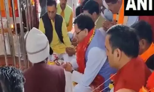 मुख्यमंत्री Dhami ने रुद्रप्रयाग के कालीमठ मंदिर में पूजा-अर्चना की