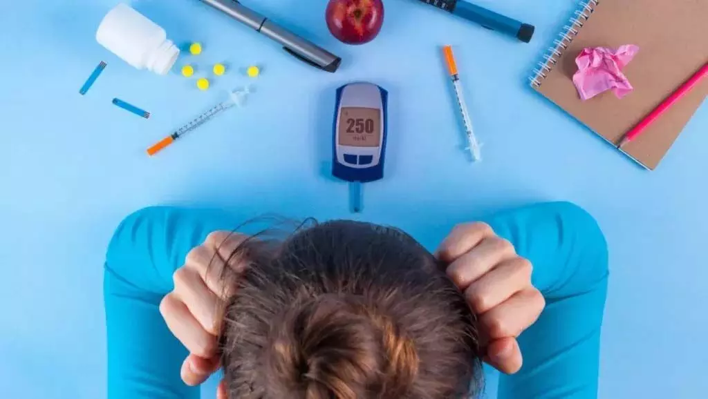 Diabetes, अवसाद दोगुना विनाशकारी