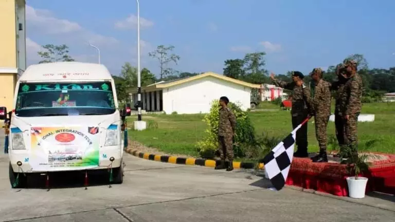 Assam: भारतीय सेना ने राष्ट्रीय एकता यात्रा शुरू की