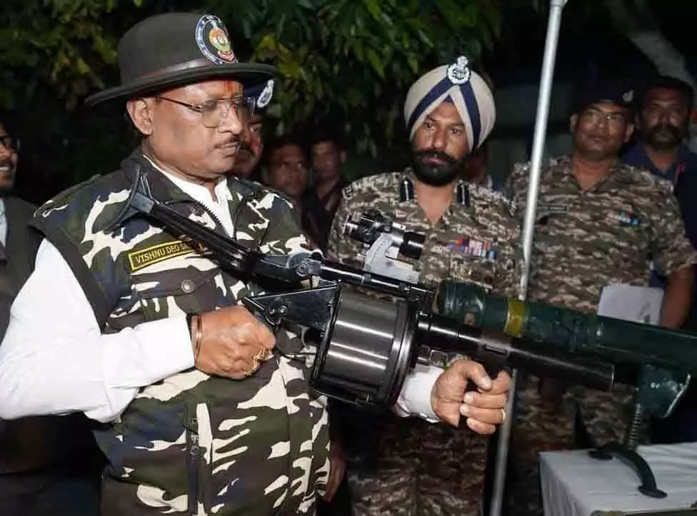 छत्तीसगढ़ में नक्सल ऑपरेशन में मिल रही सफलता की पूरे देश में हो रही है प्रशंसा