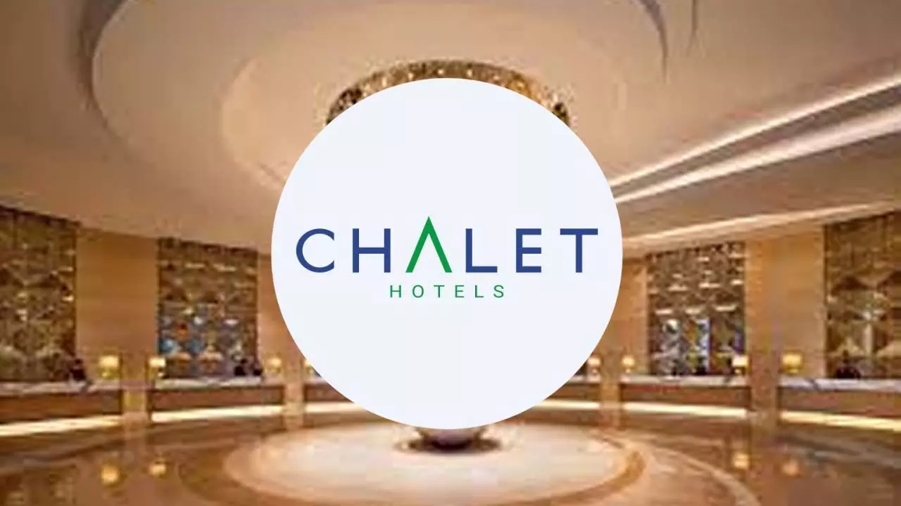 Chalet Hotels शेयर की कीमत में 1.26% ऊपर