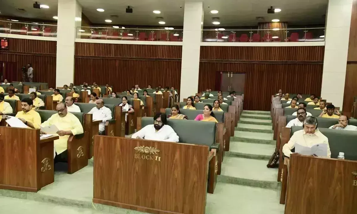 Andhra विधानसभा की बैठक प्रश्नकाल के साथ शुरू, कई विधेयक पेश किए जाएंगे