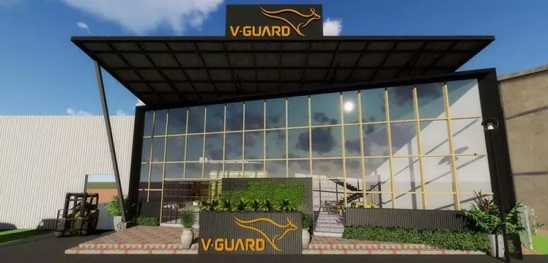 V-Guard Industries शेयर की कीमत में -1.75% कम