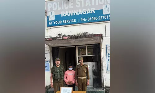 Udhampur police ने 12 घंटे में हत्या का मामला सुलझाया, एक आरोपी गिरफ्तार Udhampur police ने 12 घंटे में हत्या का मामला सुलझाया, एक आरोपी गिरफ्तार