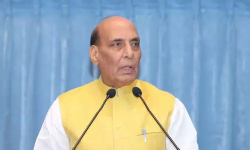 राजनाथ लाओ पीडीआर में एडीएमएम-प्लस शिखर सम्मेलन में भाग लेंगे राजनाथ लाओ पीडीआर में एडीएमएम-प्लस शिखर सम्मेलन में भाग लेंगे