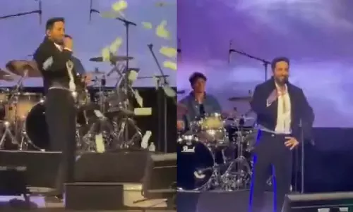 Ayushmann Khurrana ने कॉन्सर्ट में प्रशंसक द्वारा डॉलर फेंकने पर प्रतिक्रिया दी