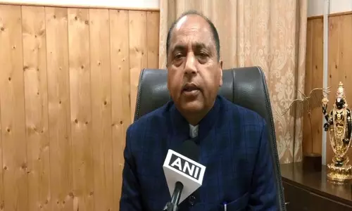 BJP नेता जयराम ठाकुर ने कांग्रेस सरकार की आलोचना की BJP नेता जयराम ठाकुर ने कांग्रेस सरकार की आलोचना की