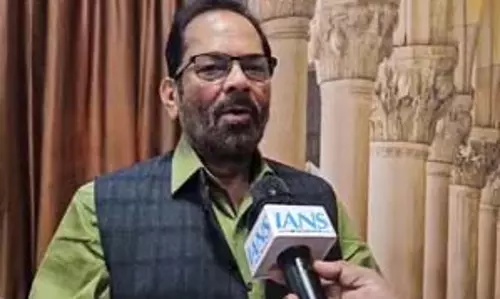 आशीर्वाद भी अलगाववादियों और आतंकवादियों के आकाओं से ले रही सपा: मुख्तार अब्बास नकवी