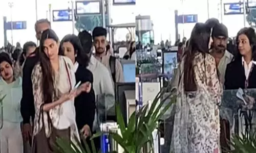 मां बनने वाली Athiya Shetty मुंबई एयरपोर्ट पर पैप्स से बचती नजर आईं