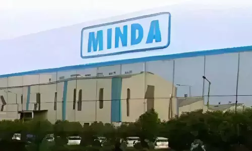 Minda Corporatio शेयर की कीमत में 0.38% ऊपर Minda Corporatio शेयर की कीमत में 0.38% ऊपर
