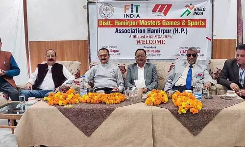 April में धर्मशाला में होंगे राष्ट्रीय मास्टर गेम्स April में धर्मशाला में होंगे राष्ट्रीय मास्टर गेम्स