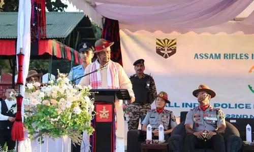 Nagaland के राज्यपाल ला गणेशन ने एआरटीसी शोखुवी में एआईपीबीसी की शोभा बढ़ाई Nagaland के राज्यपाल ला गणेशन ने एआरटीसी शोखुवी में एआईपीबीसी की शोभा बढ़ाई