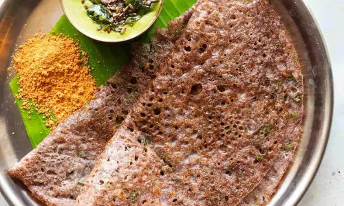 रागी डोसा रेसिपी