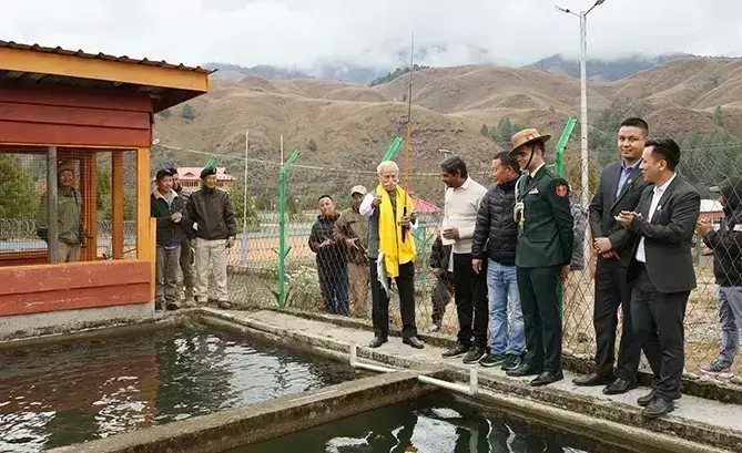 अरुणाचल में मत्स्य पालन की अपार संभावनाएं हैं: Governor अरुणाचल में मत्स्य पालन की अपार संभावनाएं हैं: Governor