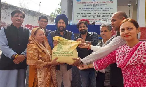 SKUAST-जम्मू ने फसलों पर जलवायु परिवर्तन के प्रभाव पर प्रकाश डाला