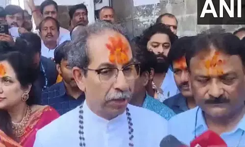प्रार्थना की कि Maharashtra में भ्रष्ट राक्षसों का राज समाप्त हो: तुलजाभवानी मंदिर में उद्धव ठाकरे