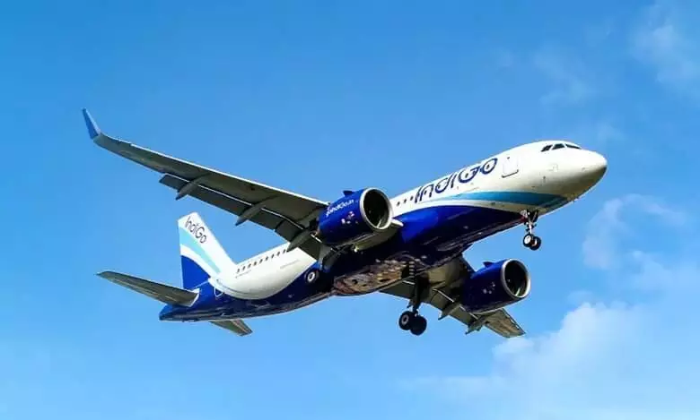 Indigo flight में तकनीकी समस्या, दिल्ली भेजा गया