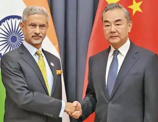 Jaishankar and Wang Yi ने सीमा पर सैनिकों की वापसी की प्रगति पर चर्चा की