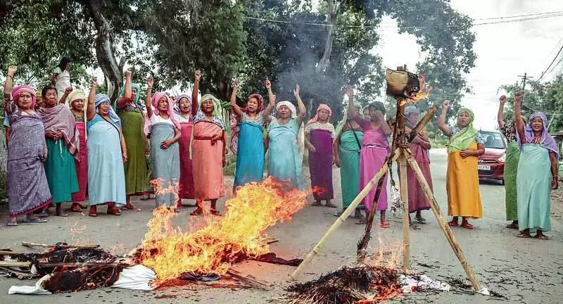 ताजा हिंसा से Manipur के मूल निवासी तनाव में