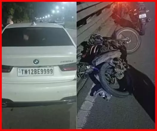 रफ्तार का कहर: BMW की टक्कर से वीडियो जर्नलिस्ट की मौत, जांच जारी