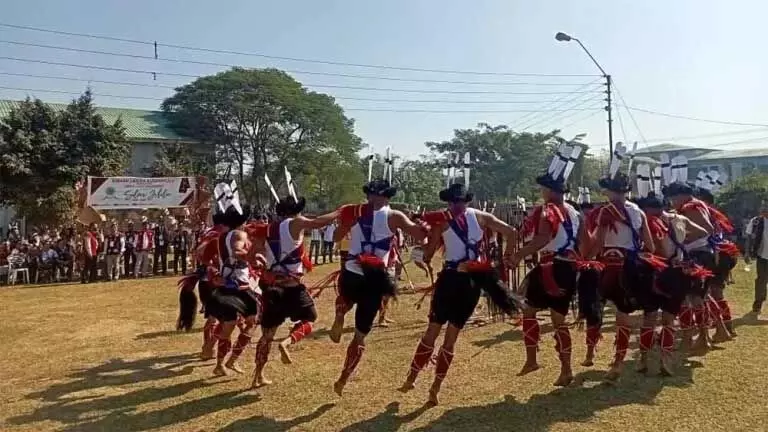 Nagaland : किबामी लाघा कुखाकुलु नागालैंड ने 25वीं वर्षगांठ मनाई