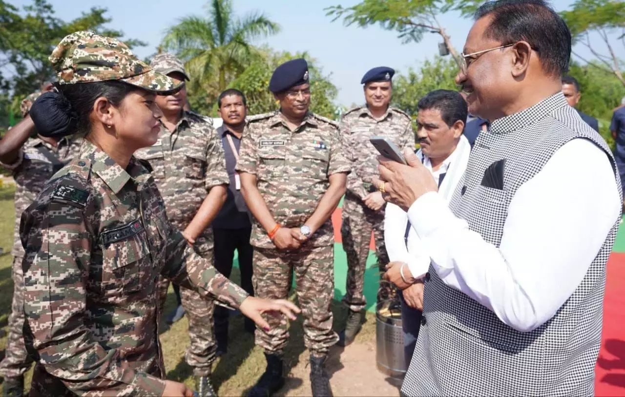 जवानों और किसानों से ही धान का कटोरा है सुरक्षित और समृद्ध: CM साय