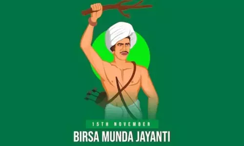 Assam: भगवान बिरसा मुंडा की150वीं जयंती मनाई गई Assam: भगवान बिरसा मुंडा की150वीं जयंती मनाई गई
