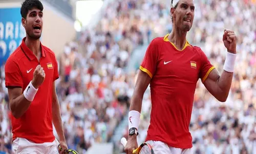 सनसनी ने हमवतन और दिग्गज Rafael Nadal को दी श्रद्धांजलि