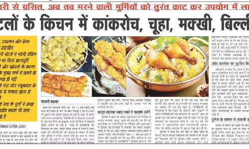 बिरियानी सेंटरों में सड़ा-गला मांस, अजीनामटो का धीमा जहर