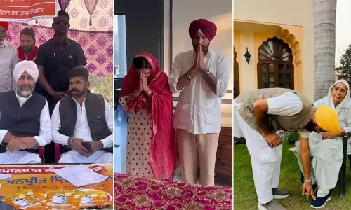 Gidderbaha के उम्मीदवारों ने दिन की शुरुआत रस्मों के साथ की, हॉट सीट के लिए वोट डाले गए Gidderbaha के उम्मीदवारों ने दिन की शुरुआत रस्मों के साथ की, हॉट सीट के लिए वोट डाले गए