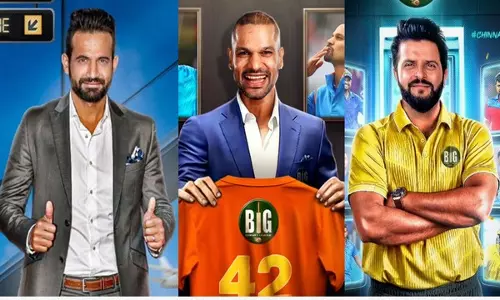 Shikhar Dhawan, Suresh Raina, इरफ़ान पठान बिग क्रिकेट लीग में खेलने के लिए तैयार