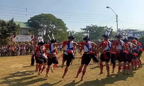 Nagaland : किबामी लाघा कुखाकुलु नागालैंड ने 25वीं वर्षगांठ मनाई