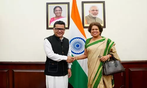Margherita ने भारत-श्रीलंका संबंधों को मजबूत करने के लिए उच्चायुक्त सेनेविरत्ने को धन्यवाद दिया